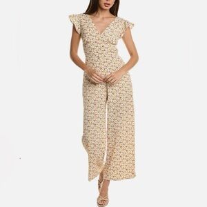 NWT Sage the Label floral Jessica Jumpsuit